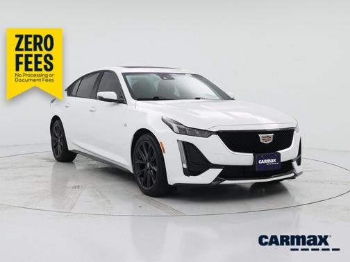 White 2022 Cadillac CT5 Sport