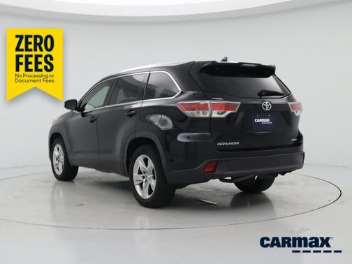 Black 2015 Toyota Highlander Limited Platinum