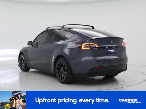 Gray 2022 Tesla Model Y Performance