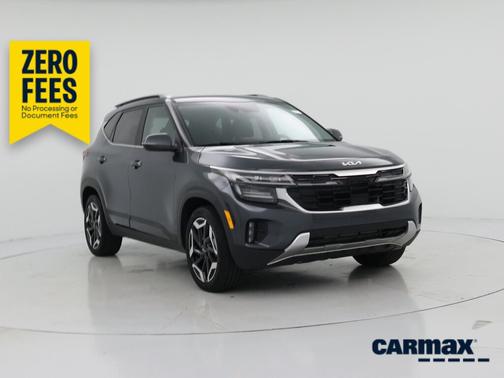 Gray 2024 Kia Seltos SX