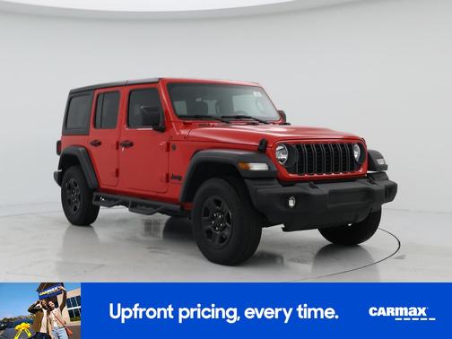 Red 2024 Jeep Wrangler Sport