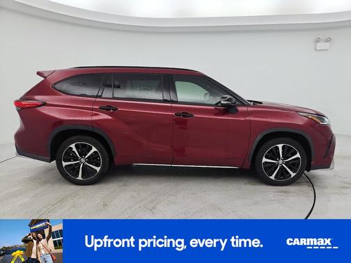 Red 2021 Toyota Highlander XSE