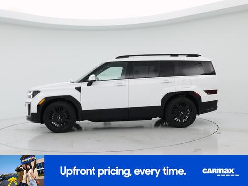 White 2024 Hyundai SANTA FE HEV Calligraphy