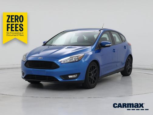 Blue 2016 Ford Focus SE