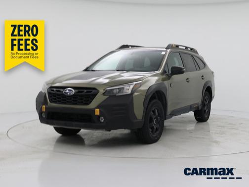 Green 2022 Subaru Outback Wilderness