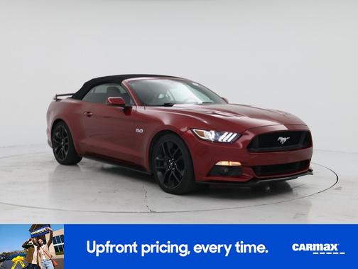 Burgundy 2017 Ford Mustang GT Premium