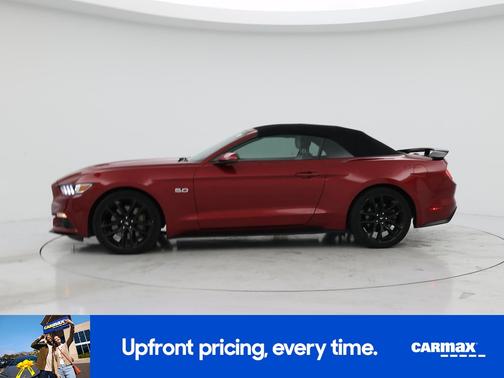 Burgundy 2017 Ford Mustang GT Premium