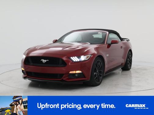 Burgundy 2017 Ford Mustang GT Premium