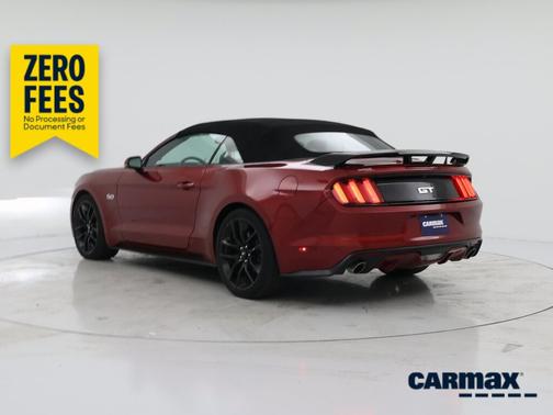 Burgundy 2017 Ford Mustang GT Premium