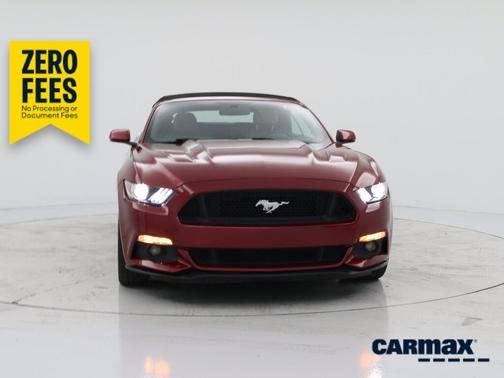Burgundy 2017 Ford Mustang GT Premium