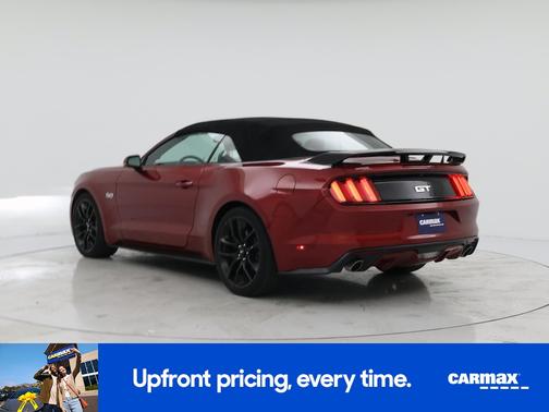 Burgundy 2017 Ford Mustang GT Premium