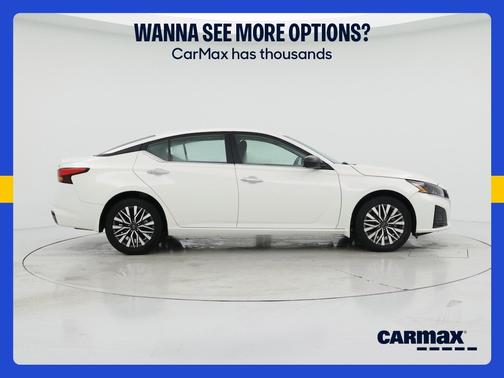 White 2024 Nissan Altima SV