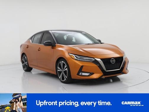 Orange 2021 Nissan Sentra SR