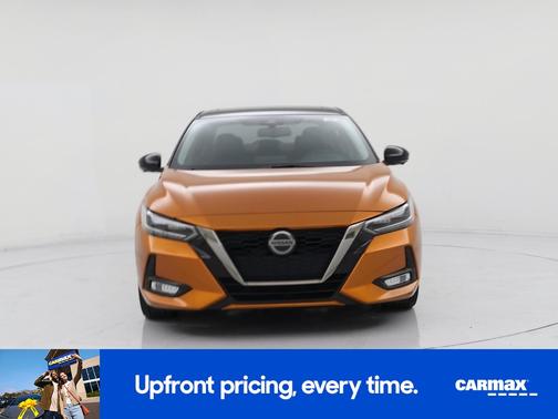 Orange 2021 Nissan Sentra SR