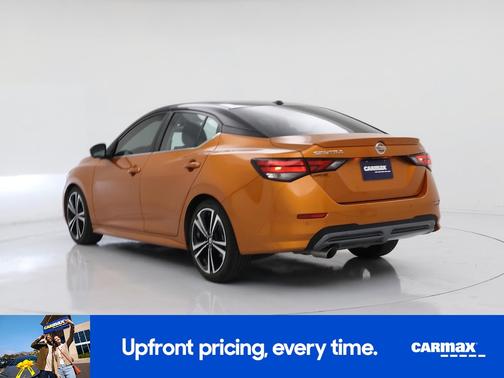 Orange 2021 Nissan Sentra SR