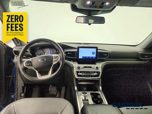 Blue 2021 Ford Explorer XLT