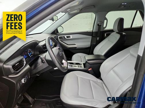 Blue 2021 Ford Explorer XLT