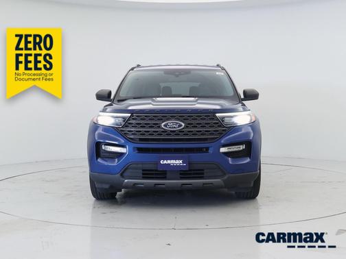Blue 2021 Ford Explorer XLT