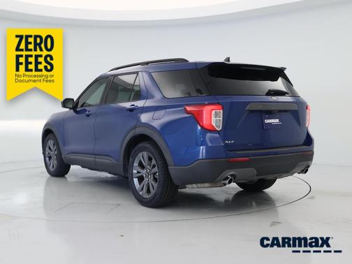 Blue 2021 Ford Explorer XLT