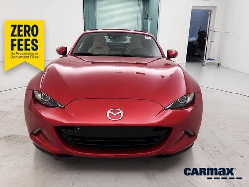 Red 2017 Mazda MX-5 Miata RF Grand Touring
