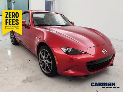 Red 2017 Mazda MX-5 Miata RF Grand Touring