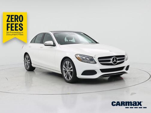 White 2017 Mercedes-Benz C-Class