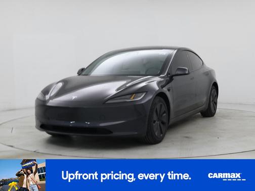 Gray 2025 Tesla Model 3 Long Range