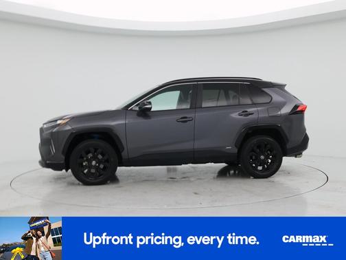 Gray 2022 Toyota RAV4 Hybrid XSE