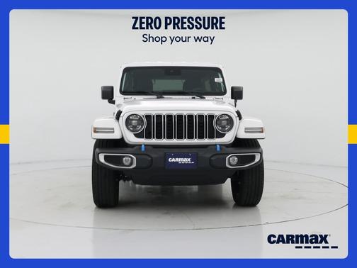 White 2024 Jeep Wrangler 4xe Sahara