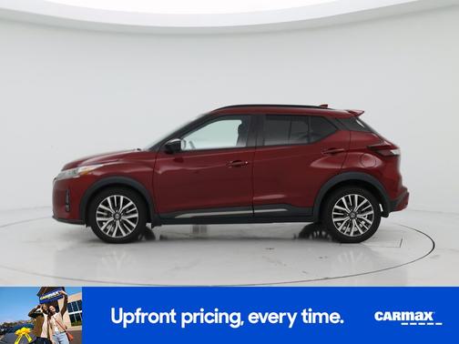 Red 2021 Nissan Kicks SR