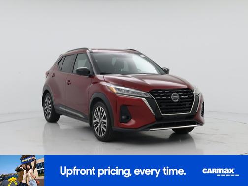 Red 2021 Nissan Kicks SR