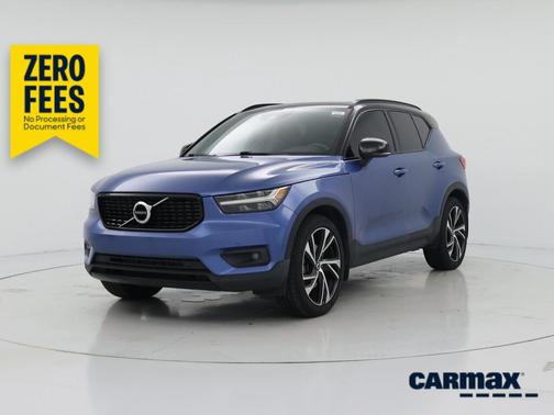Blue 2021 Volvo XC40 T5 R-Design