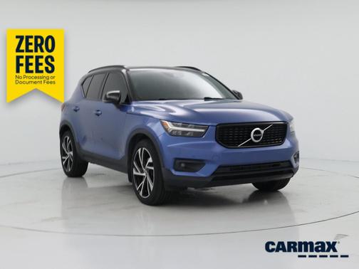 Blue 2021 Volvo XC40 T5 R-Design