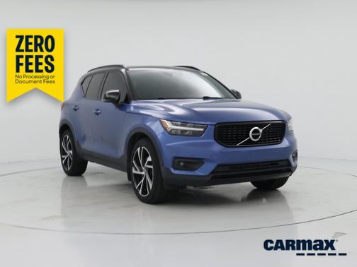 Blue 2021 Volvo XC40 T5 R-Design