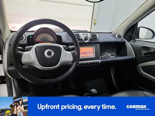 White 2015 smart ForTwo Pure