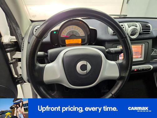 White 2015 smart ForTwo Pure