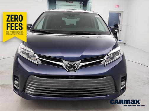 Blue 2020 Toyota Sienna Limited Premium