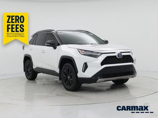 White 2024 Toyota RAV4 Hybrid XSE