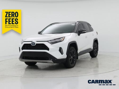 White 2024 Toyota RAV4 Hybrid XSE