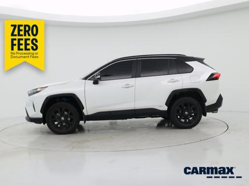 White 2024 Toyota RAV4 Hybrid XSE
