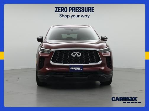 Red 2023 INFINITI QX60 Luxe