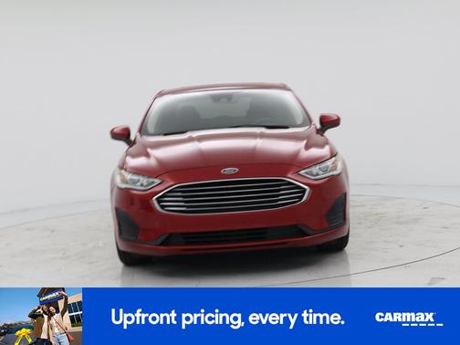 Red 2020 Ford Fusion SE