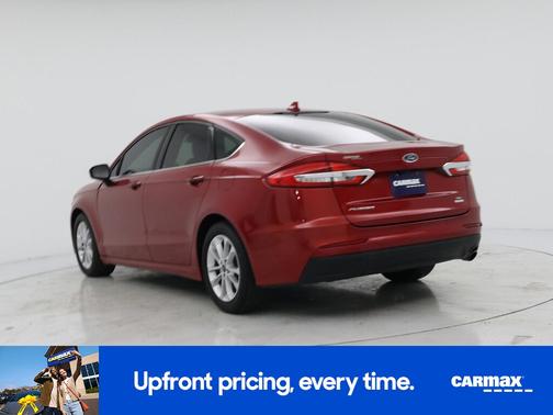 Red 2020 Ford Fusion SE