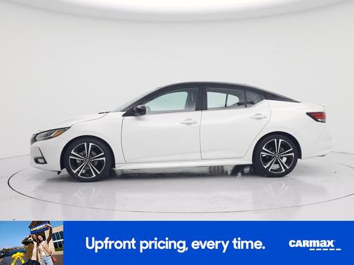 White 2021 Nissan Sentra SR