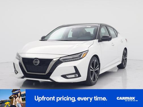 White 2021 Nissan Sentra SR