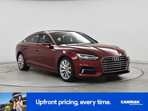 Red 2018 Audi A5 Premium Plus