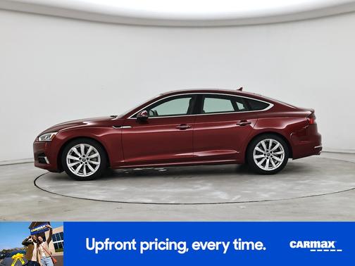 Red 2018 Audi A5 Premium Plus