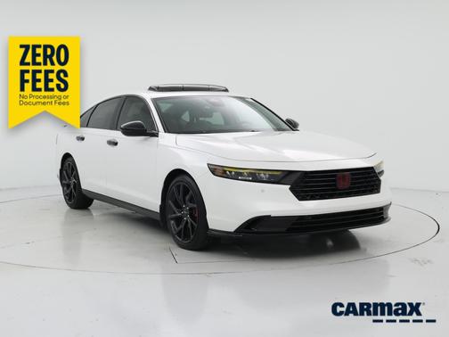 White 2025 Honda Accord Hybrid Touring