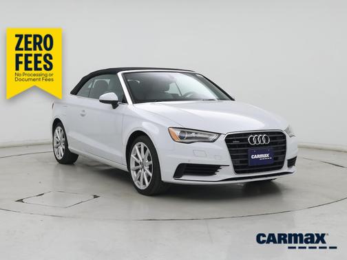 White 2015 Audi A3 Premium Plus