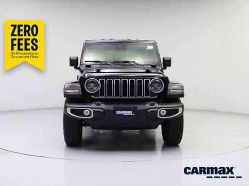 Black 2025 Jeep Wrangler Sahara